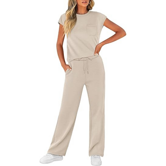 Women's Casual Summer Two-Piece Lounge Set